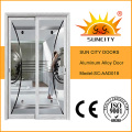 Aluminium Glass Double Panel Sliding Door